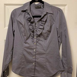 Long Sleeve cuffed Career Blouse